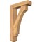 Ekena Millwork Imperial Craftsman Smooth Bracket w/ Offset Brace, Western Red Cedar, 5 1/2"W x 22"D x 34"H BKT0604X22X34IMP04SWR - alternate 1